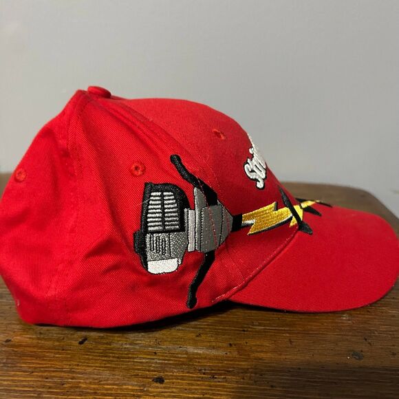 Strike Master Ice Fishing Ice Auger Hat Cap Adjustable Red Since 1946 Vintage - Picture 4 of 6